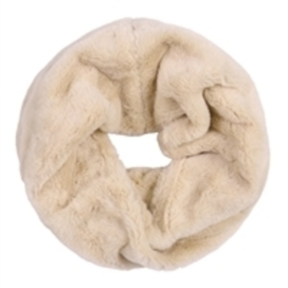 Cozy Faux Fur Infinity Scarf - Picture 2 of 4